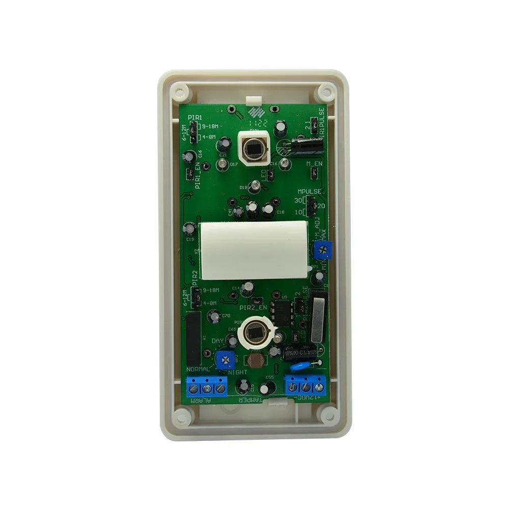 1Pcs Outdoor Pet Friendly Infrared Sensor And Microwave Detector Home Security Burglar Alarm Passive Detector Wire Waterproof