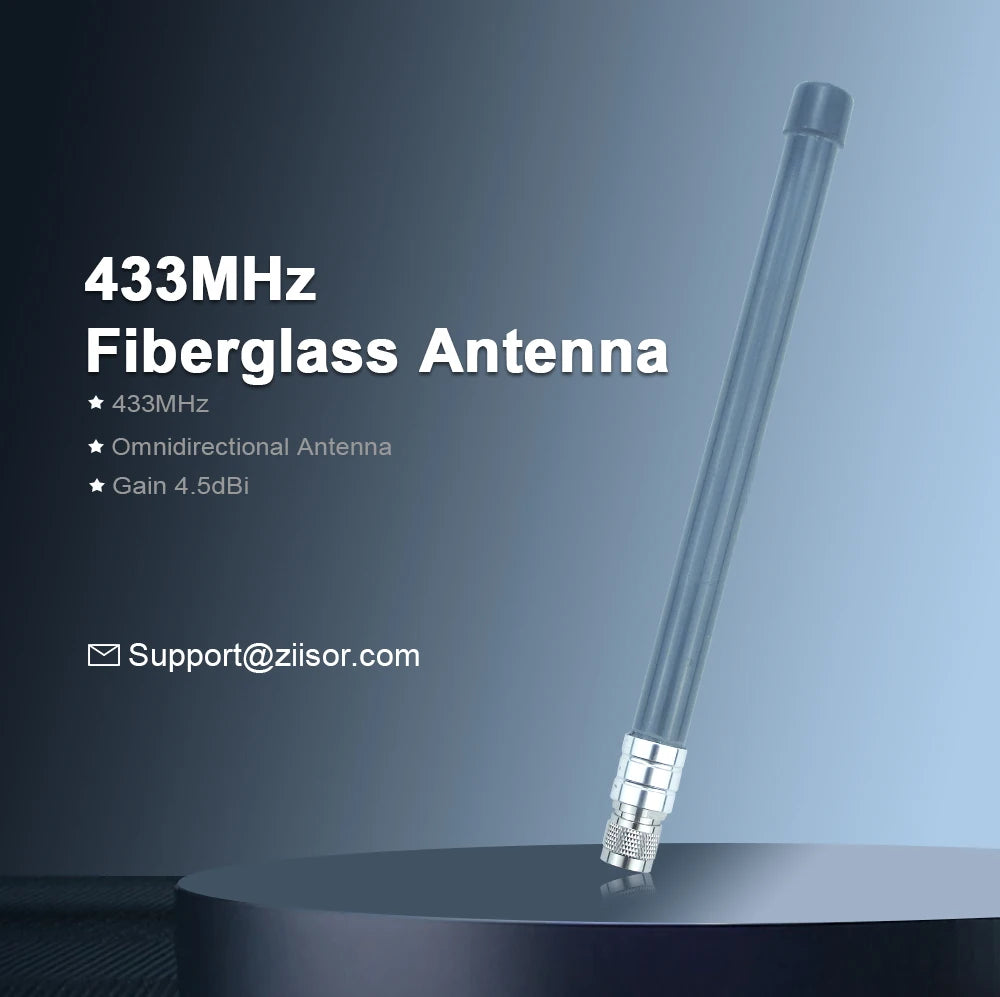 LoRa 433MHz IoT Antenna Meshcore 433MHz Meshtastic LoRaWAN Aerial N Male for Gateway Meter Reading Для промислового IoT Антена