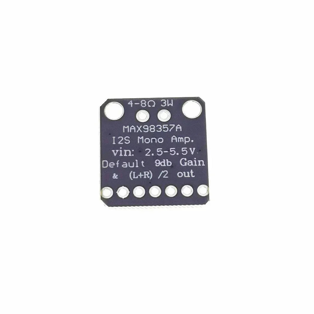 1-10pcs MAX98357A Audio Amplifier Module 3006 I2S 3W Class D Amplifier Without Filtering DIY Power Amplifier Board MAX98357 BGA