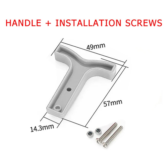 5/10PCS 50A Plug Quick Plug Battery Charging Connector Power Motorcycle Solar Caravan Socket Adapter Accessories
