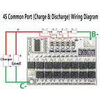 3S 4S 5S 100A BMS Protection Board with Balance for Li-ion /LiFePO4 Battery 18650 Power Bank UPS Solar DIY E-bike Charger Module