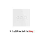 Diese 86 Switch Panel ON/OFF Touch Switch Wireless Light Switch 433Mhz Remote Control ,AC 85V~240V 10A Interruptor for Lighting