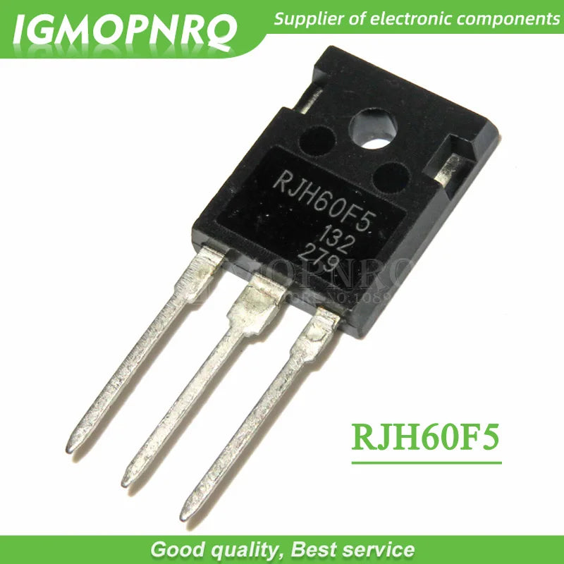 10PCS free shipping RJH60F5DPQ RJH60F5 N Channel IGBT High Speed  Switching TO-247 80A600V 100% new original