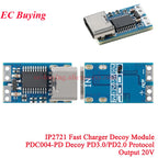 ZY12PDN Type-C USB-C PD2.0 PD3.0 to DC Fast Quick Charger Charging Trigger Polling Decoy Board Module 5V 9V 12V 15V 20V PDC004