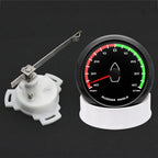 12V/24V STBD PORT Rudder Angle Meter 85mm Rudder Angle Indicator with 0-190 ohm Rudder Angle Sensor 7 Color Backlight Customized
