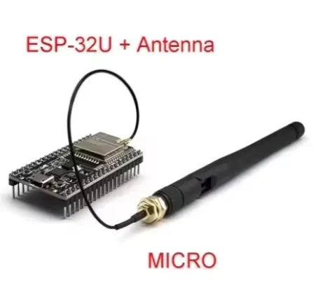 MICRO-WROOM-32U WROVER Module WIFI Module with 2.4G Antenna Optional ESP32 Development Board WROOM-32U