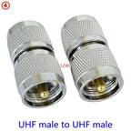 1Pcs SO239 UHF Female Jack To SO239 PL259 UHF Male Female Straight Connector UHF To UHF Female RF Fast Delivery Brass Copper