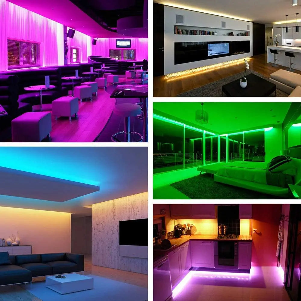 5M LED Strip SMD 5050 5054 LED Tape Waterproof Ribbon Diode 12V 2835 Flexible Neon Lights 60/120Leds/m LED Lights for Room Decor