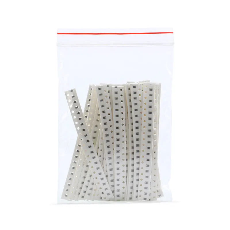 500Pcs-420pcs 1206 SMD Resistors Kit Assorted Kit 5% Sample Kit Sample Bag DIY Kit Electronic Component 25 Values*20pcs 0R 200pc