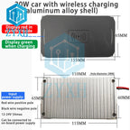 20W 22W Car Wireless Charging Mobile Phone Wireless Charger Module with Three Coil Transmission End 24V 12V Wide Voltage