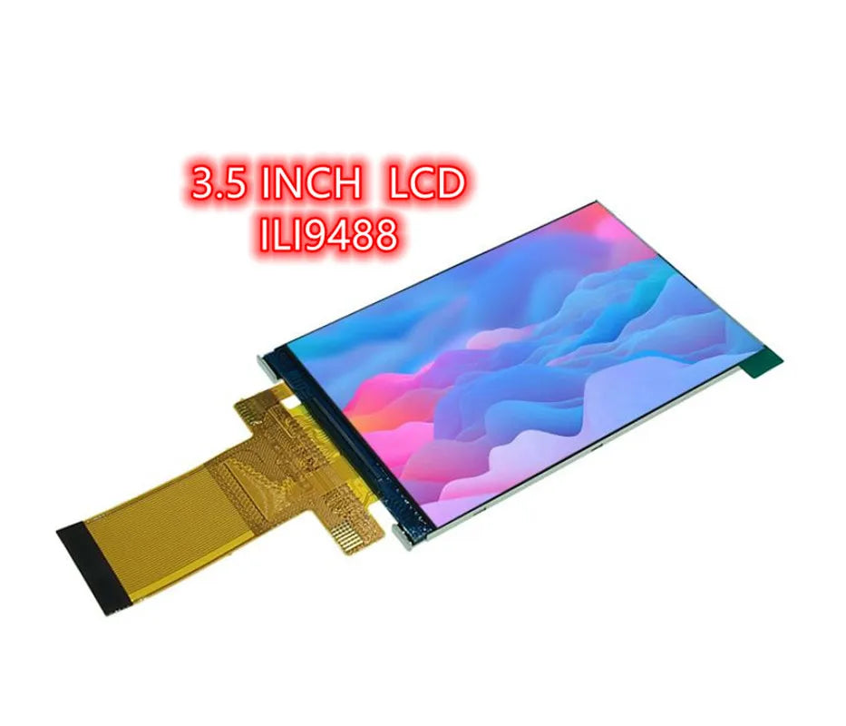 ILI9488 ILI9341 TFT LCD 2.4/2.8/3.5 inch 40PIN Socket Capacitive Resistive Touch Display Screen