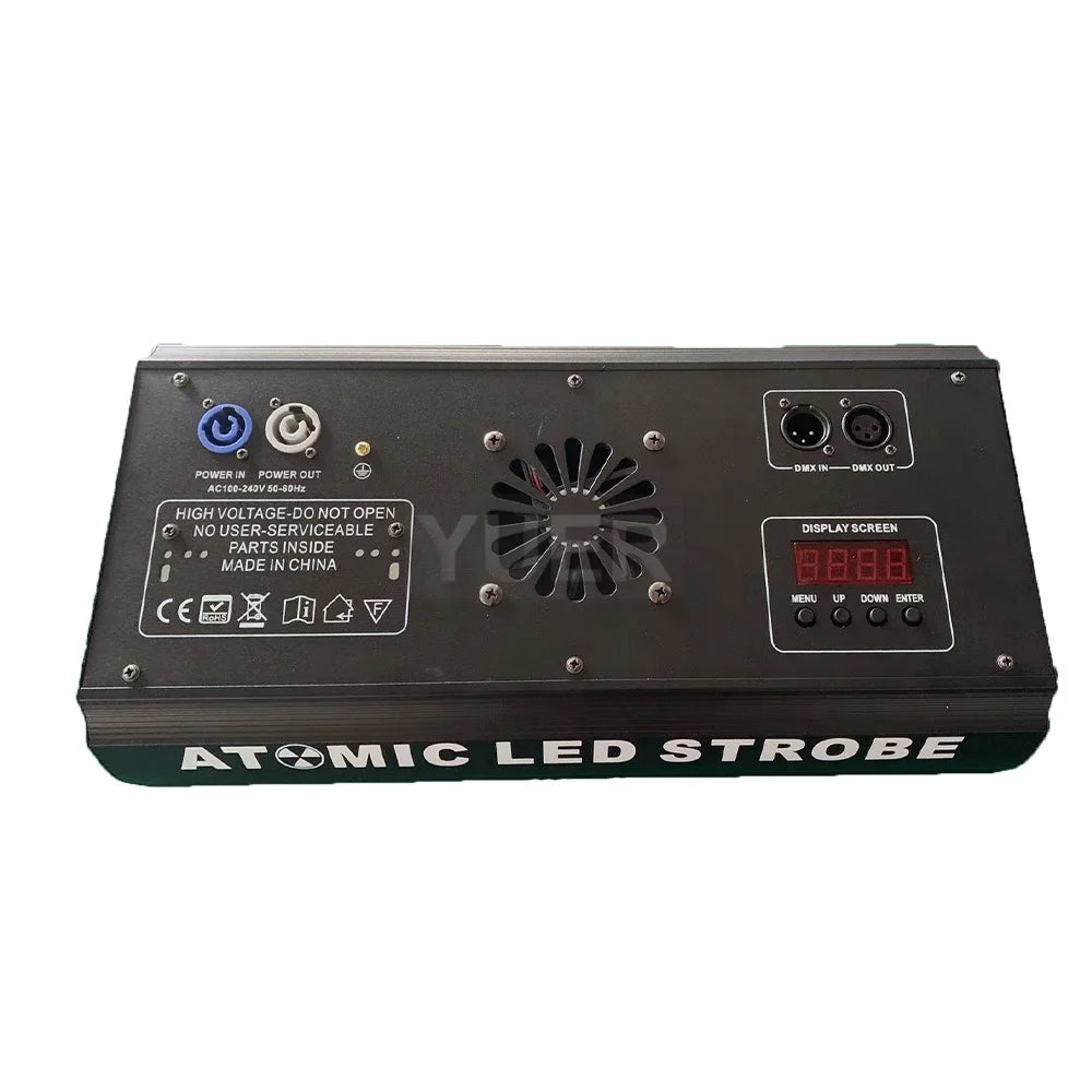 200W LED 48+8 Segment RGB + White Strobe Washing Effect Stage Lighting Party Dj Disco Indoor Club Bar Strobe Lights DMX Control