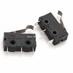 40PCS/Box Mini Micro Limit Switch NO NC 2P 3P Terminals SPDT 5A 125V 250V Roller Arc Lever Snap Action Push Micro Switches