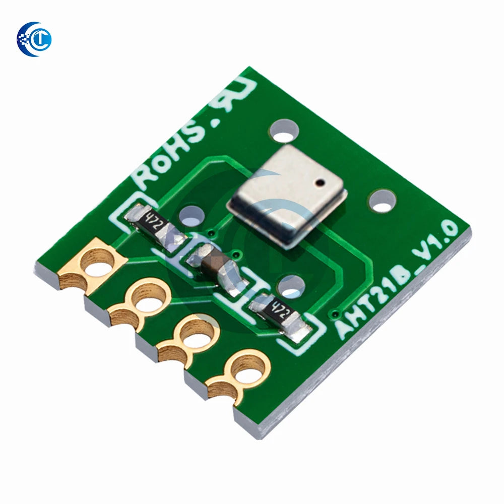 BAISHUN   AHT21 High Precision Digital Temperature and Humidity Sensor Measurement Module I2C Communication Replace SHT20 FOr Ar
