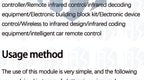 5V IR Infrared Remote Decoder Encoding Transmitter Receiver Wireless Module Quality in Stock for arduino
