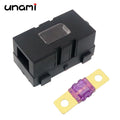 ANS-H 1-Way Midi Fuse Holder ANS-8 20A 50A 70A 80A 100A 150A 175A 200A Safety Plate Base Car Carrier Fuse Box Bolt Type
