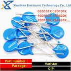 5PCS RX27 5W 7W 10W Ceramic Resistance Vertical Cement Resistor 0.01R ~ 100K 1 2 3.3 3.9 10 22 47 51 100 680 Ohm 1K 20K 150K