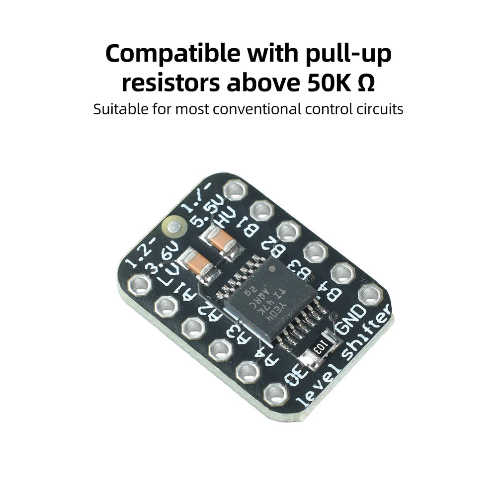 TXB0104 Bidirectional Level Shifter Module Auto-Direction Detection for DIY Projects and IoT Development
