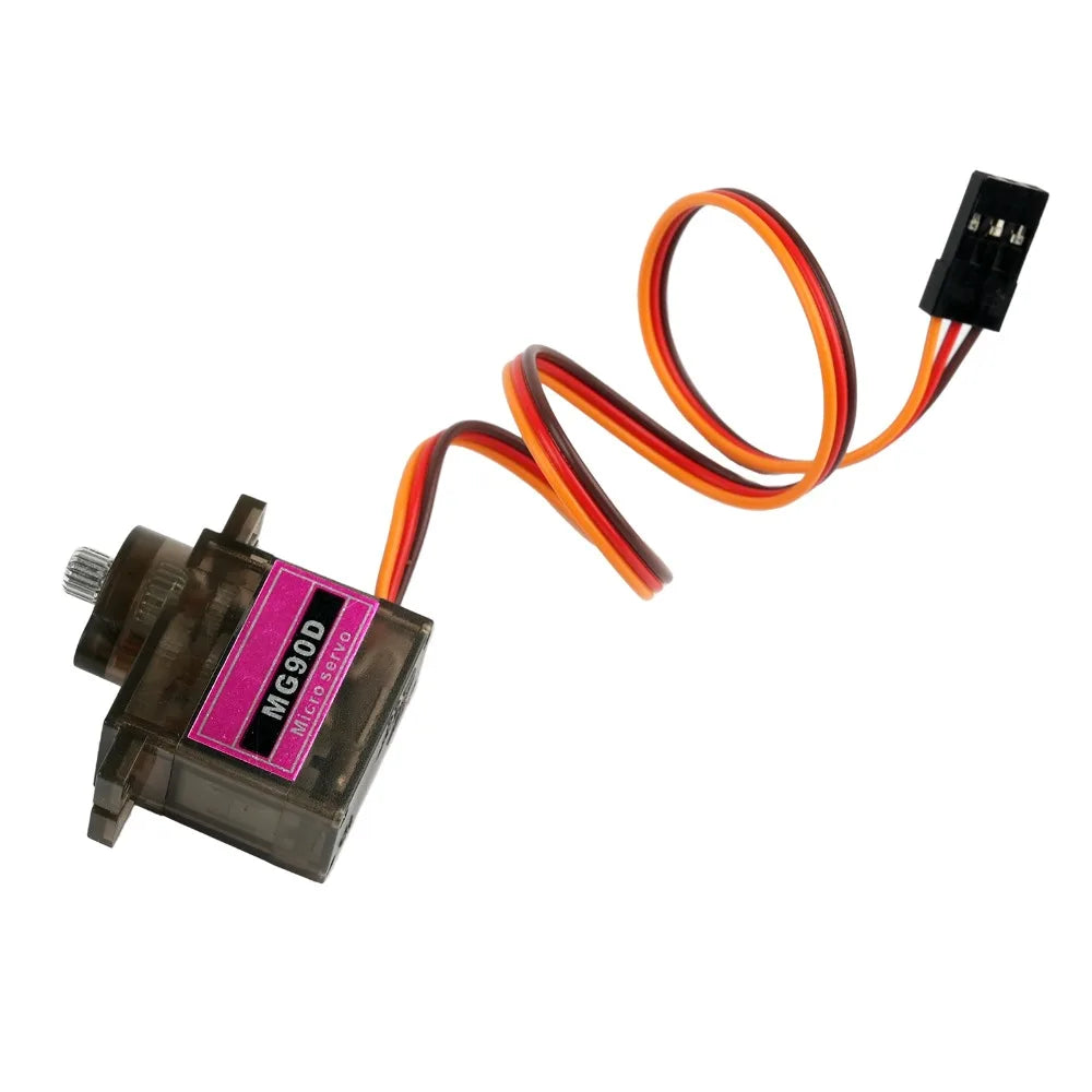 MG90D 10/20/30/40/50Pcs Micro Digital Servo Motor Full Metal Gear 180/270/360 Degree For RC Airplane Helicopter Car Boat Model