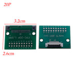 FPC FFC Flexible Cable Adapter Board 0.5mm Pitch Connector SMT to 2.54mm 16P/18P/20P/22P/24P/26P/30P/36P/40P/45P/50P/56P/60P/80P