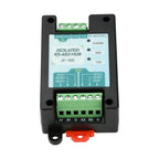DC 9-40V RS485 2-Way Opto-Isolated Repeater Industrial-Grade 485 Hub 2-Port Anti-Interference Surge-Protected Signal Amplifier