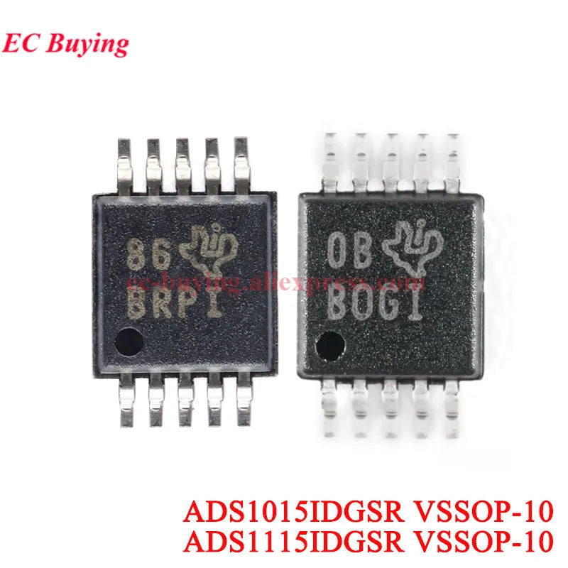 ADS1115 ADS1015 MCP4725 AD5593 ADS1110 ADS1118 ADS1120 ADS1220 MCP3421 SGM58031 PCF8591 Analog-to-Digital Breakout Board Module