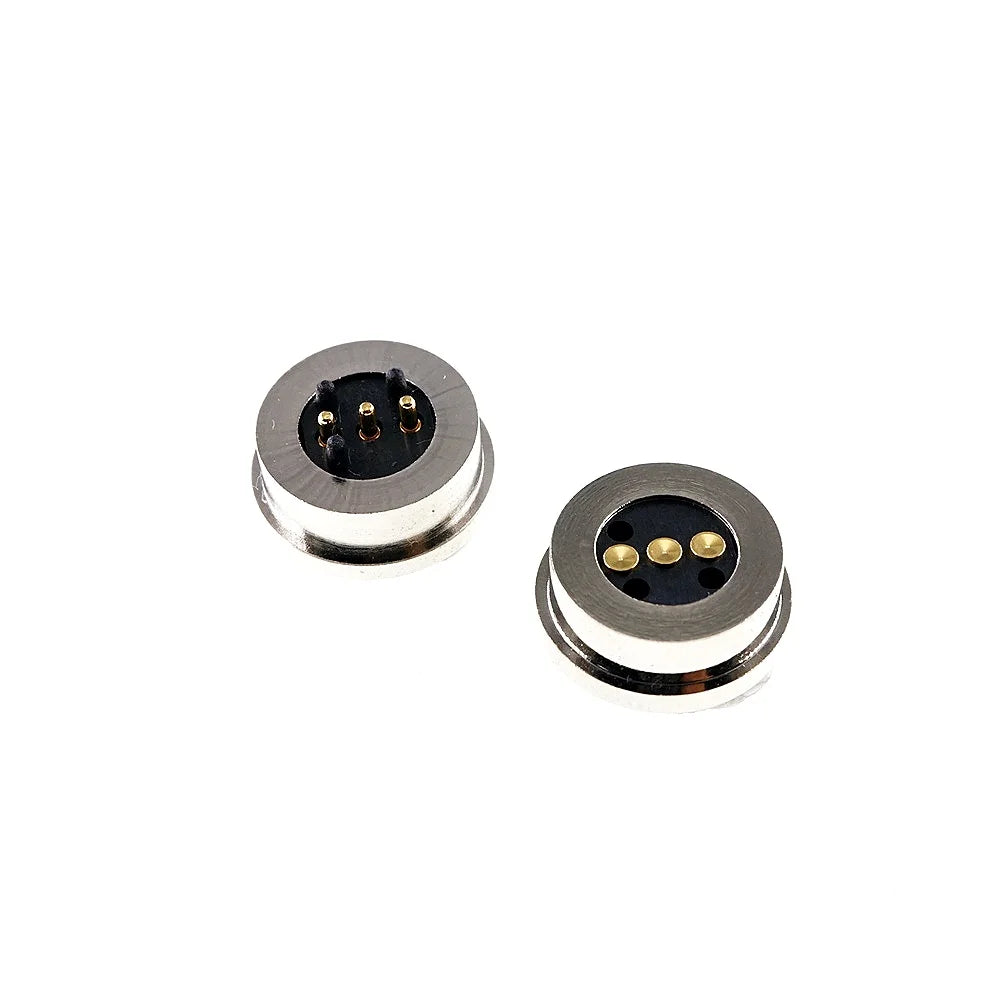 1/3/5 Pair Circular Shape Magnetic Pogo Pin Connector 1 2 3 4 5 Pole Male Female Probe DC Power Charging Round Profile