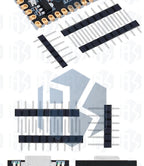 For arduino nano mini ultra small typec development board atmega328p chip ch340 serial port