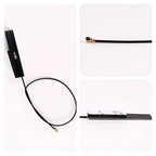 50 PCS High-Gain Low Power 2.4G Wi-Fi For IPEx Generation Tablet PCB Antenna Vertical Built-In Terminal Head Antenna For Communi