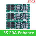 BMS 3S/4S 5A 10A 20A 25A 40A 60A Li-ion Lithium Battery Charger Protection Board 18650 For Drill Motor 12V with Enhance/Balance