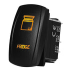Marine Boat Rocker Switch 12/24V Orange Backlit Anchor Beacon Up Down Button ON OFF/ON OFF ON Momentary Toggle Switch Waterproof