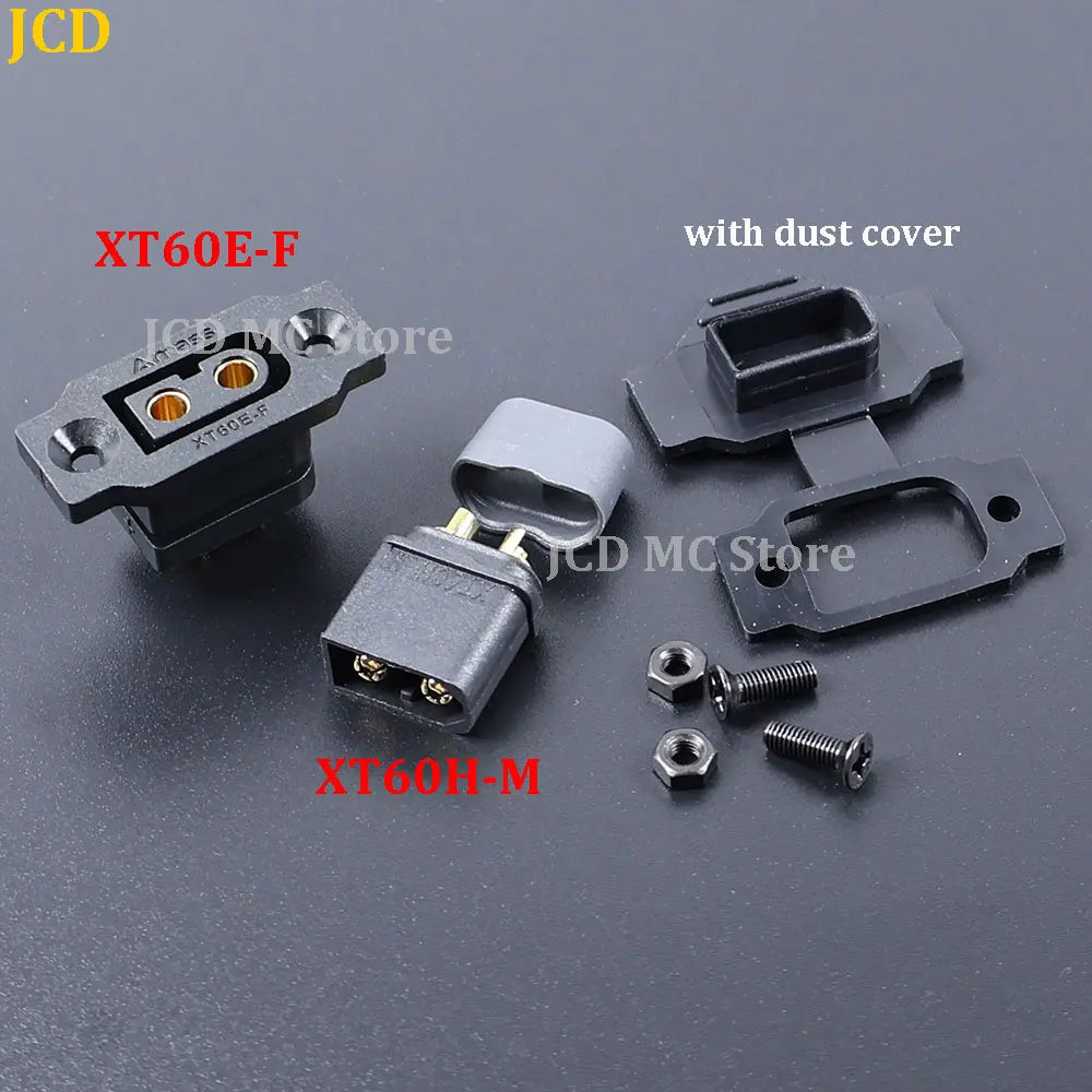 1PC XT60E-F Female Plug Connector XT60 XT60H Male Bullet Cable Wire Plug For RC FPV Lipo Battery RC Quadcopter Yellow/Black
