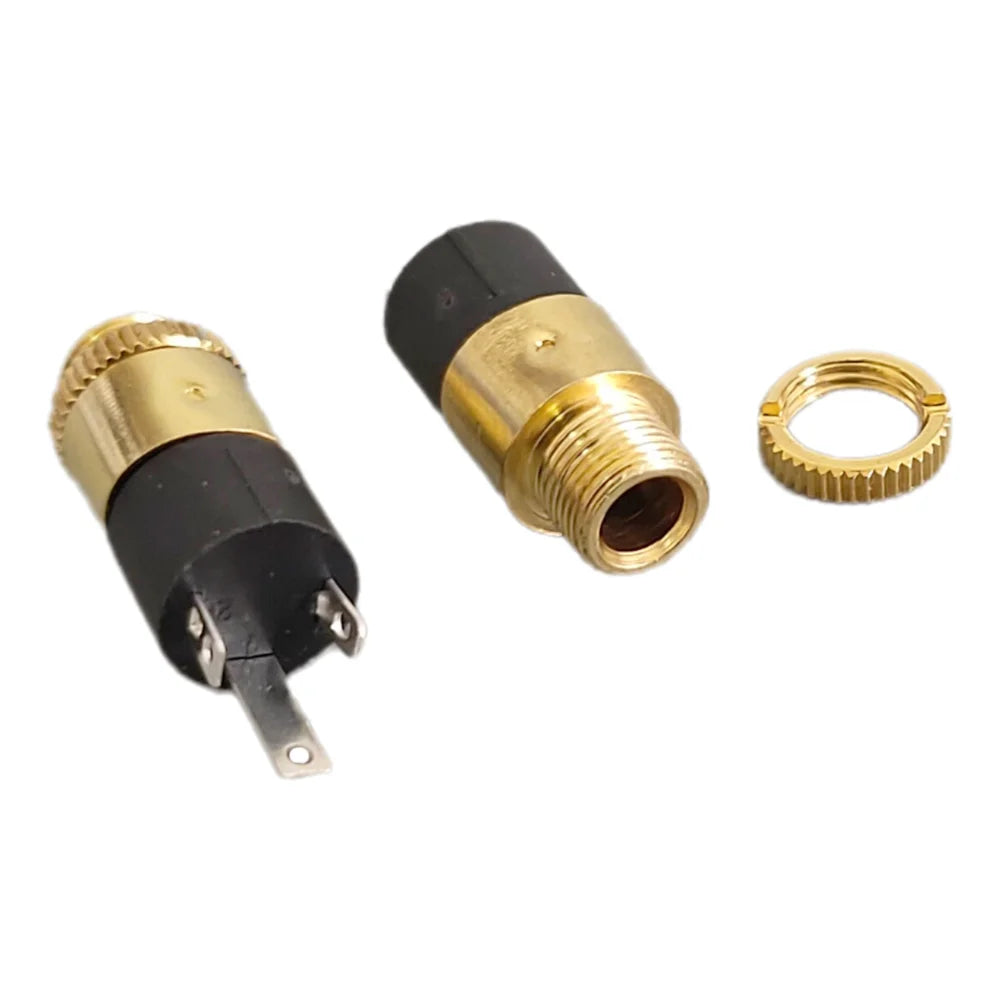 10Pcs PJ-392 3.5mm Audio Jack Socket 3 Pin Pole Stereo Soldering Type Nut Panel Mount 3.5 mm TRS Headphone Female Connector
