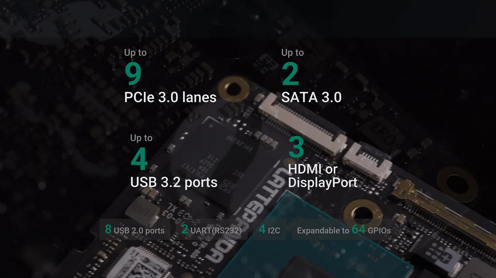 LattePanda Mu Intel N100 SoM Ultra Compact X86 Compute Module 8GB LPDDR5 64GB eMMC Custom Carrier Edge Computing