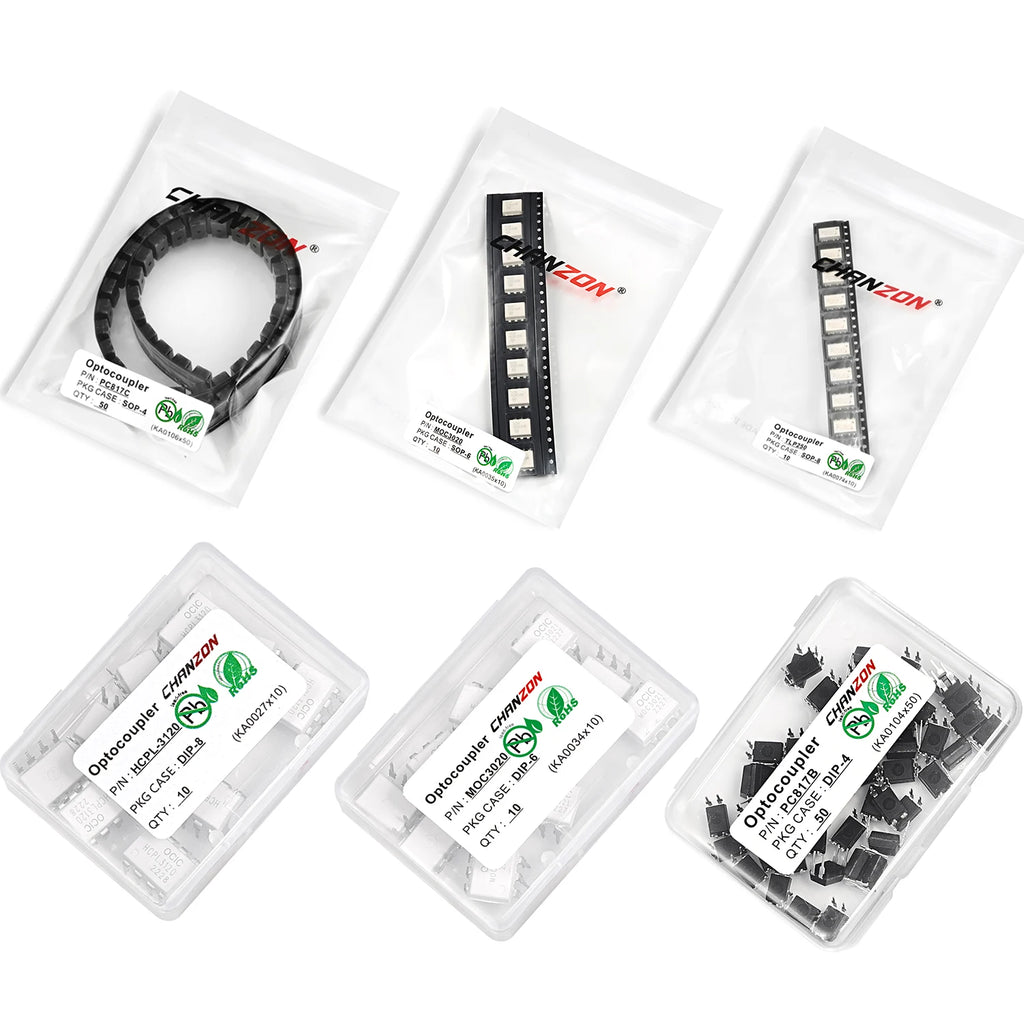 Pc817 Pc817B Pc817C 6N137 Tlp250 Tlp627 4N35 4N25 6N136 6N138 Moc3041 Moc3020 Moc3021 Hcpl3120 Moc3083 Hcpl 3120 817 Optocoupler
