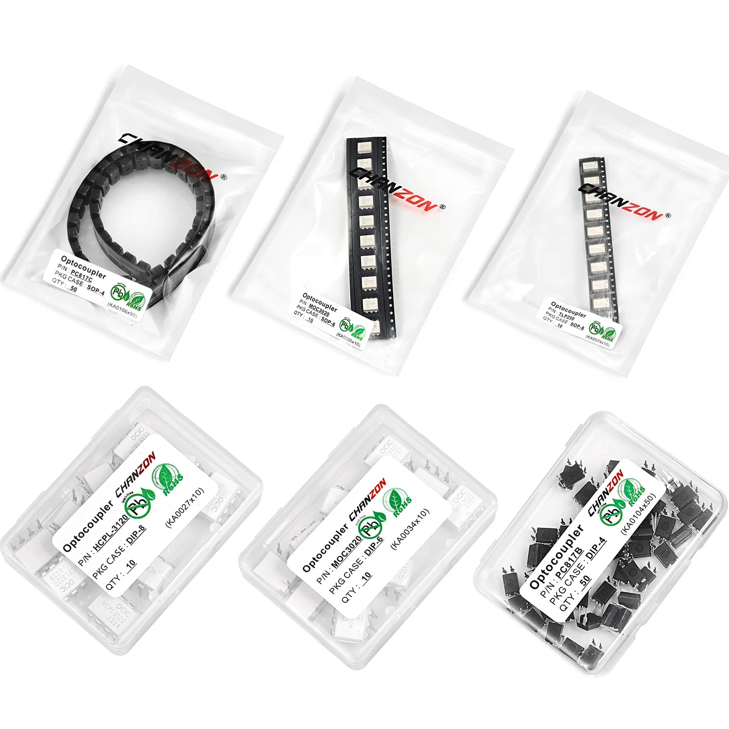 Pc817 Pc817B Pc817C 6N137 Tlp250 Tlp627 4N35 4N25 6N136 6N138 Moc3041 Moc3020 Moc3021 Hcpl3120 Moc3083 Hcpl 3120 817 Optocoupler