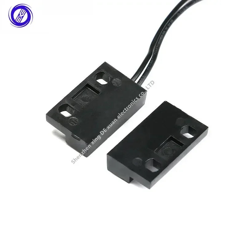 50pcs PS-3150 Normally Open NO Proximity Magnetic Sensor Reed Switch Door Window Contacts 30cm Wire Inductance Distance 1-40mm