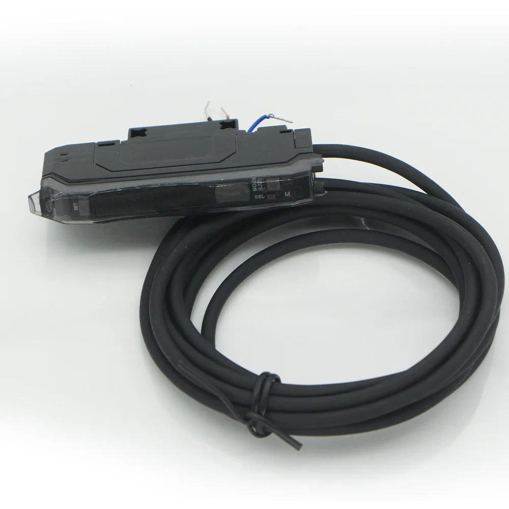 GTRIC Fiber Optic Sensor Amplifier,10-30V DC 3-wire PNP NO/NC NA41 ,Coaxial Non-coaxial Diffusion Optical,Photoelectric Sensor