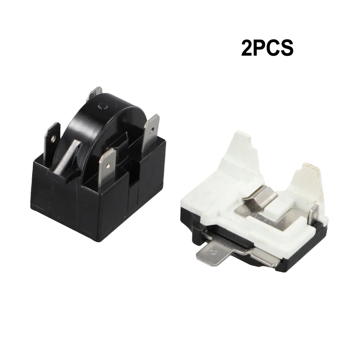Starting Relay Refrigerator PTC Starter Relay Replacement 1/2/3/4Pins 12ohm Compressor Overload Protector