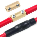 With Heat Shrink Tubing Brass Terminal Block High Current Waterproof High Power Splitter Pressure Free Fast Connector Electrical
