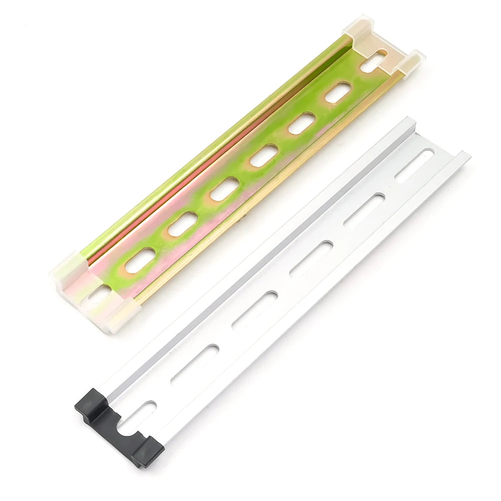 Din Rail Socket Terminal Blocks 35mm X 7.5mm Premium Aluminium NS35 C45/DZ47 Circuit Breakers Industrial Electrical Connectors