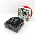 Foot Palm Switch FAK-R/KC11/I Mushroom Push Button Switch Emergency Stop Pedal Switch Manual Foot Switch 1NO+1NC