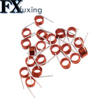 100pc Coilcraft Inductor 3.5*7.5t*0.7 Copper Wire Hollow Coil Inductance Remote Control FM Inductor 3.5*1.5/2.5/3.5/4.5/7.5T*0.7