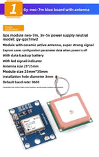 NEO-6M/7M/8M GPS Module for 51 MCU STM32,Arduino,APM2.5 Flight Control.High Sensitivity,Low Power,Fast Positioning with Antenna!