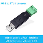 WitMotion USB-UART 6-In-1 Converter, Multifunctional USB-TTL/RS485/232, TTL-RS232/485,232-485)Serial Adapter, CH340/ CP2102 Chip