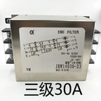 AC EMI anti-interference 380V linear power filter socket purifier three-phase three wire