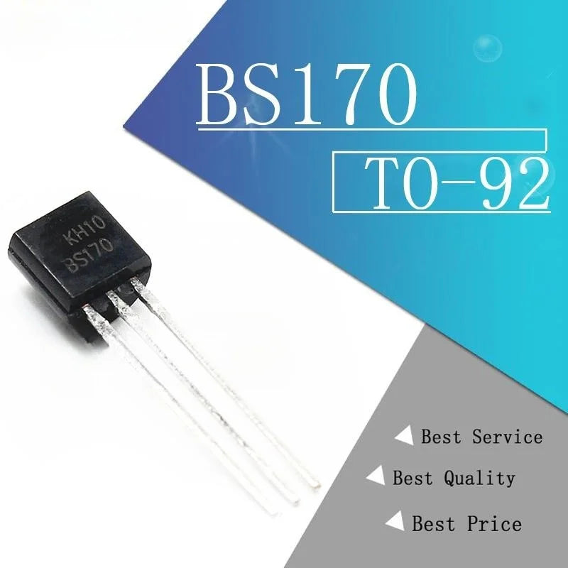 SAMIROB 10PCS/20pcs/100PCS BS170 TO-92 MOSFET N-CH 60V 500MA new and original