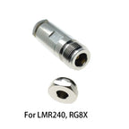 SMA Male to SMA Female RPSMA Plug Jack 45 Degrees 135 Degrees FPV Conical Adapter Brass Connector For WIFI Race Goggle Antenna