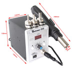 Hot Air Gun 858D BGA Rework Solder Station Heat Gun 220V 700W Hair Dryer For Soldering SMD SMT Welding Repair Tool