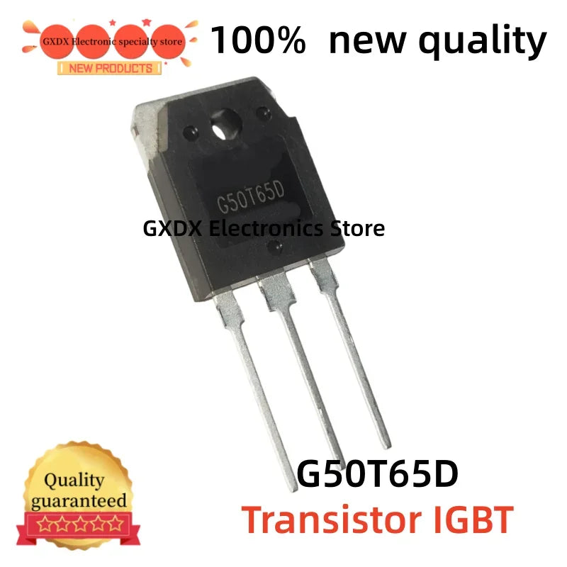 5-10-20-30-40-50pcs 100% new quality G50T65D 50T65D K50T60 50N60 TO-3P Transistor IGBT en Stock
